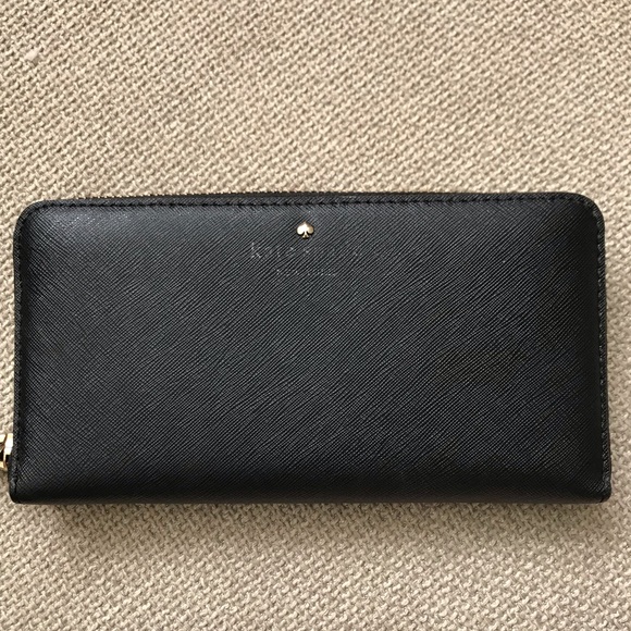 kate spade Handbags - Black leather Kate Spade Wallet kate spade Handbags - Black leather Kate Spade Wallet
